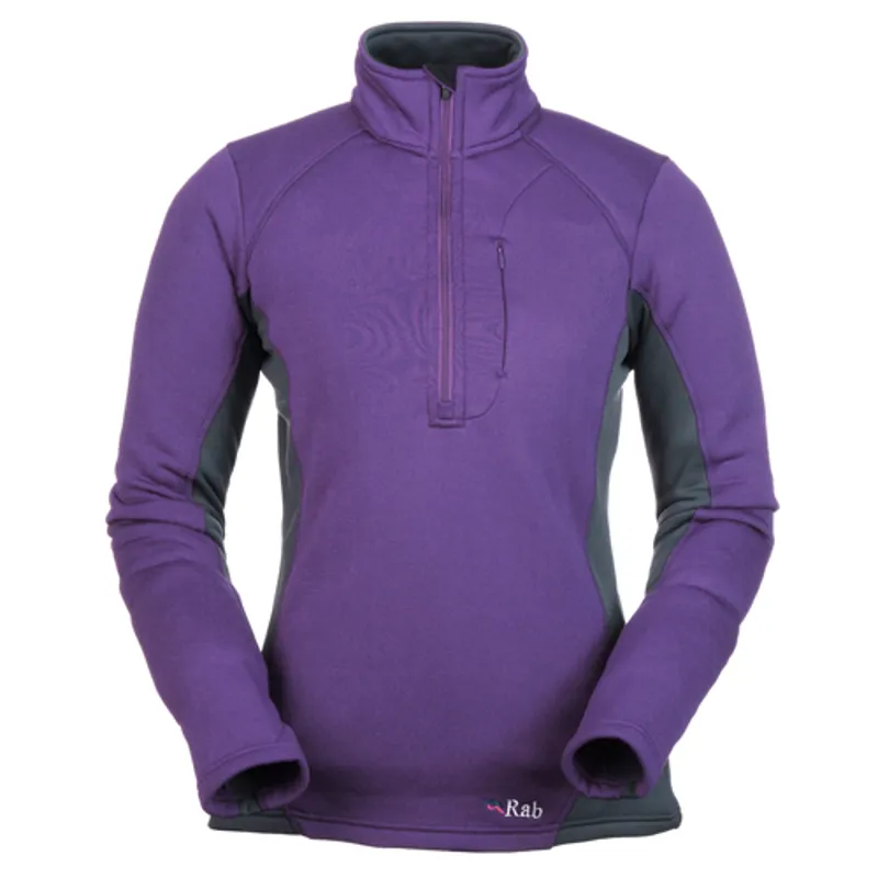 Rab Womens PS Zip Top - Majestic