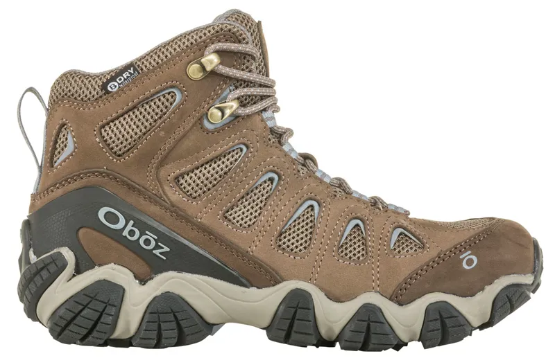 Oboz Women's Sawtooth II Mi'd B-DRY - Brindle/Tradewinds Blue