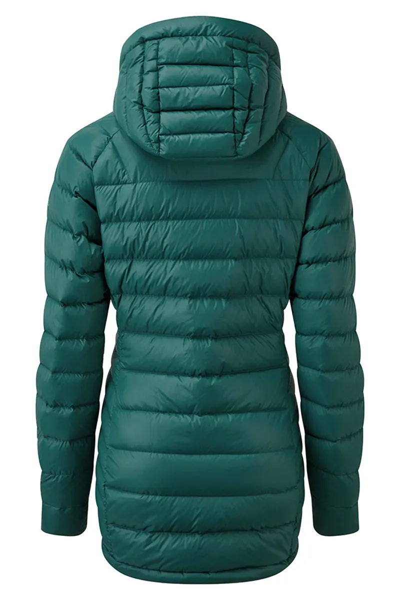 Rab Womens Aurora Parka - Segano Green-1