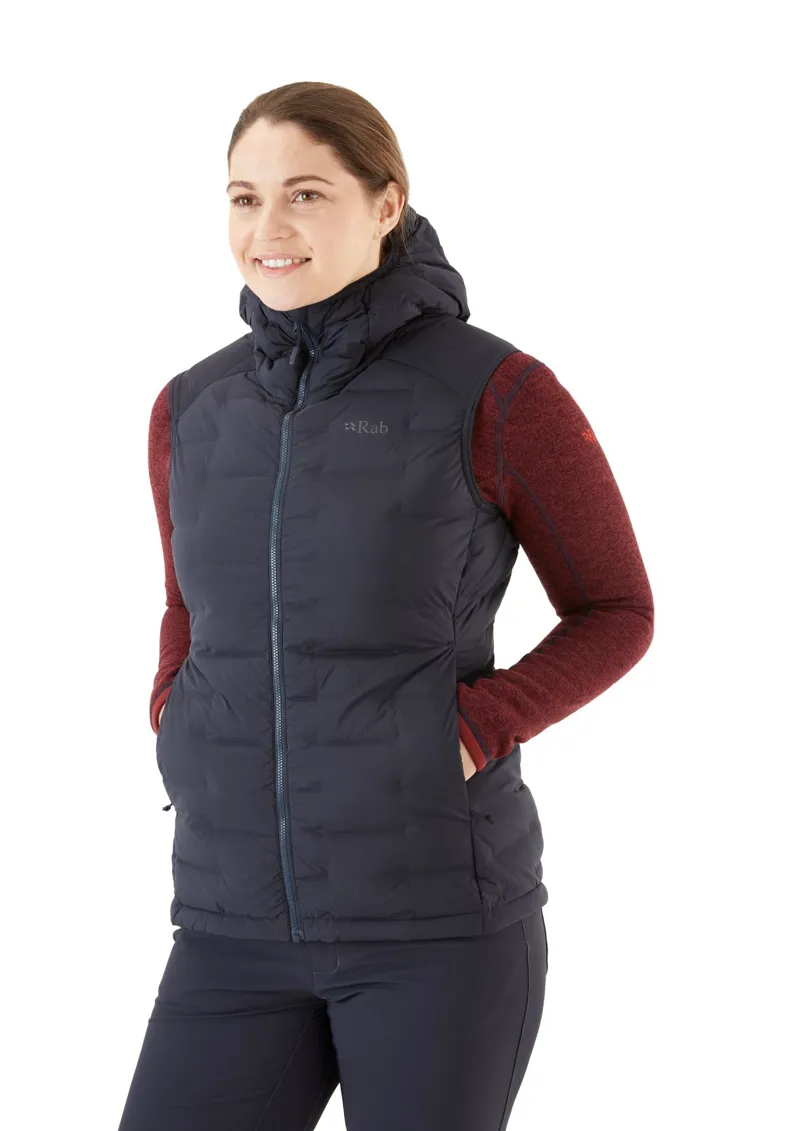Rab Women s Cubit Stretch Down Vest Ebony