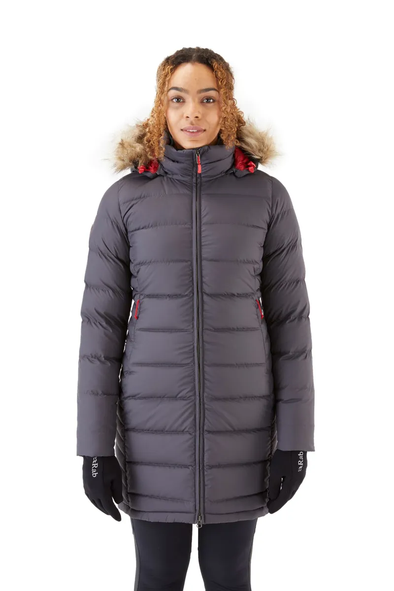 Rab Women's Deep Cover Parka - Graphene-6