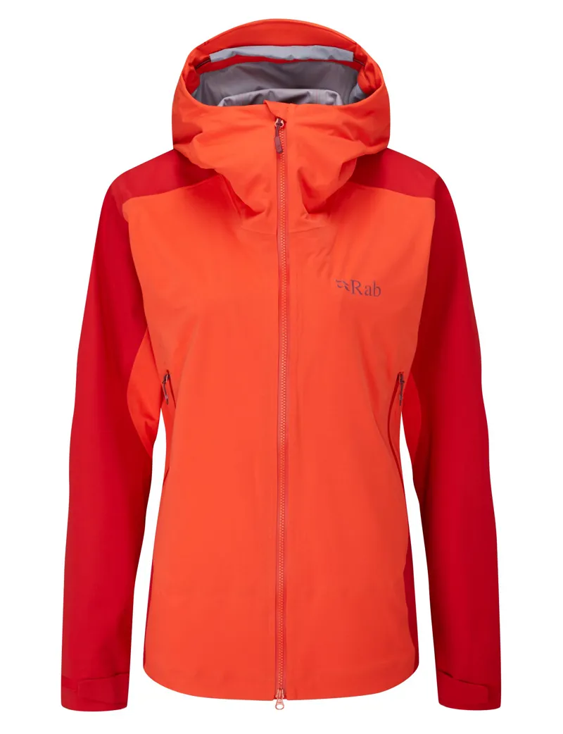 Rab Women s Kinetic Alpine 2.0 Jacket Red Grapefruit