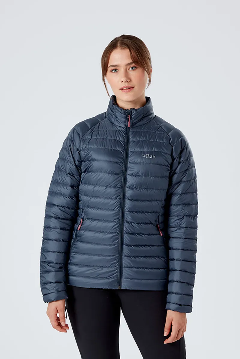 Rab Women's Microlight Down Jacket - Steel-2