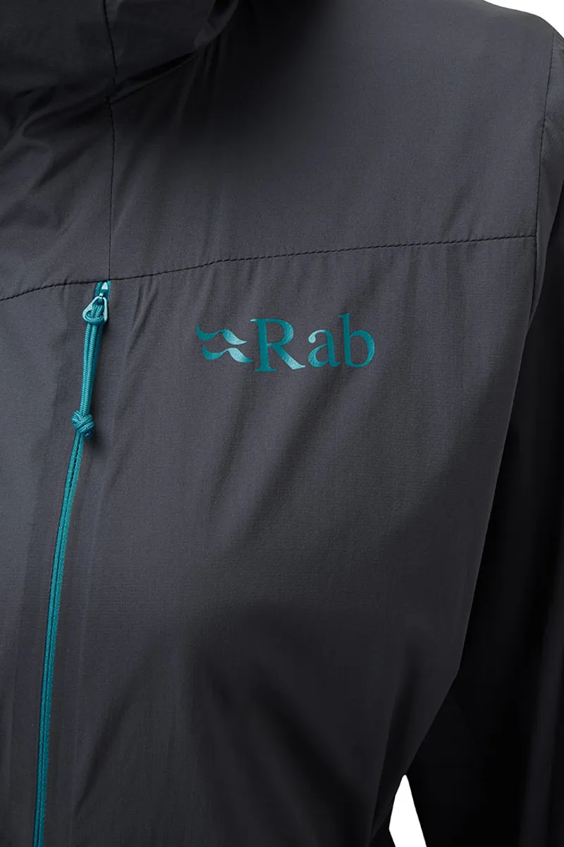 Rab Women's Vapour-Rise Alpine Light Jacket - Steel-2
