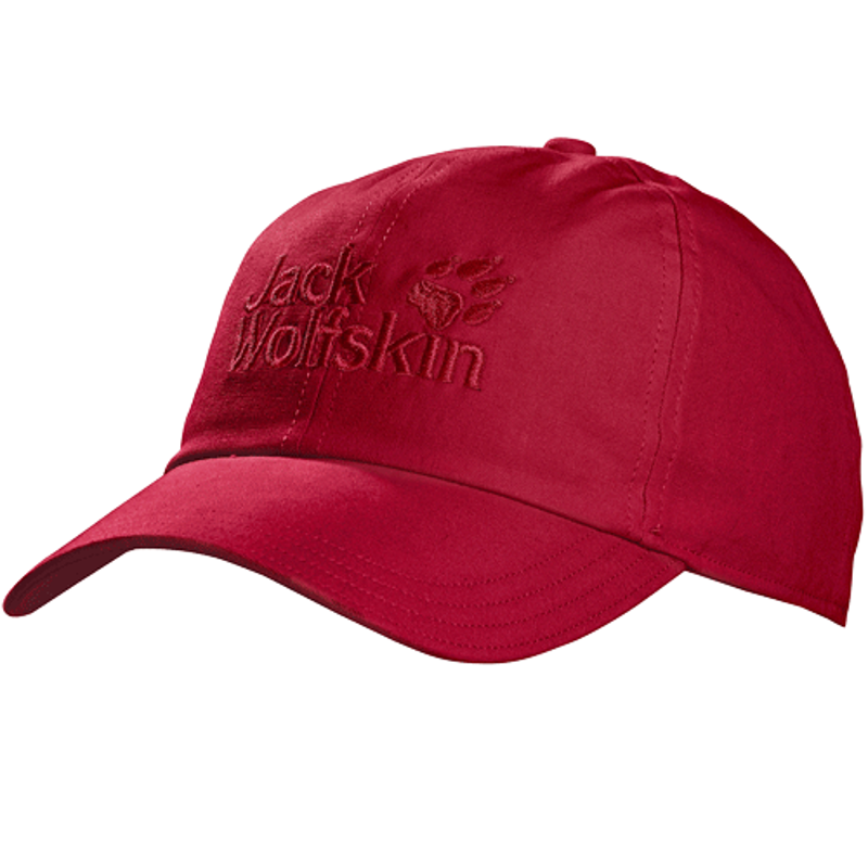 Jack Wolfskin Baseball Cap - Indian Red