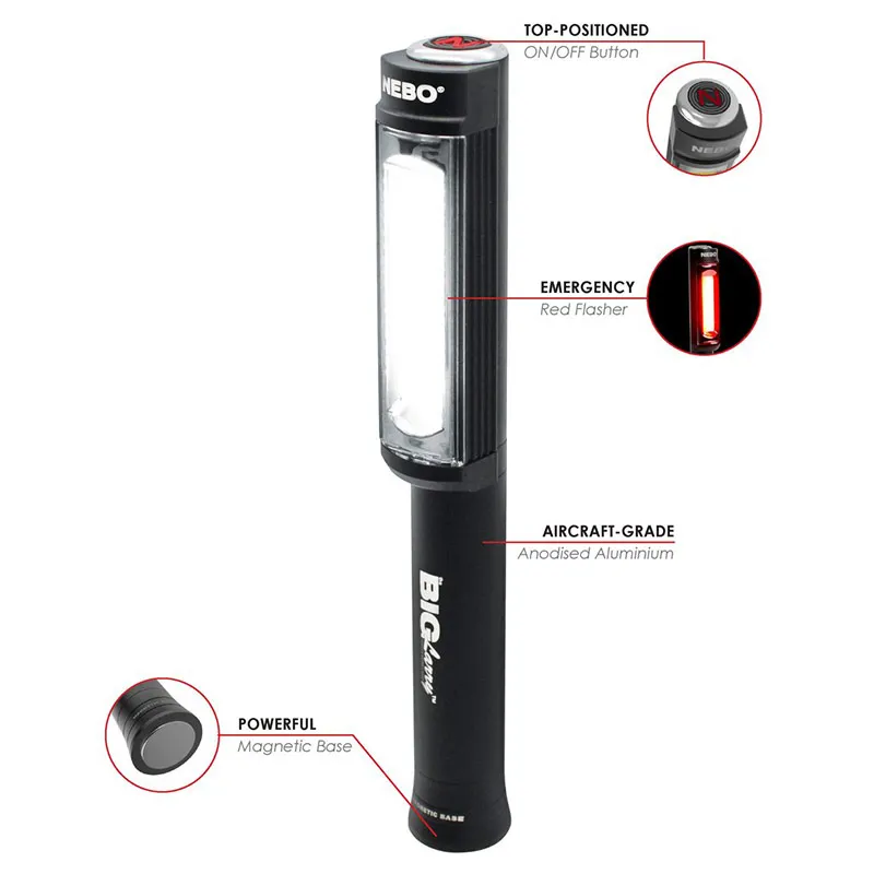 Nebo Big Larry Camping Light - Black-3