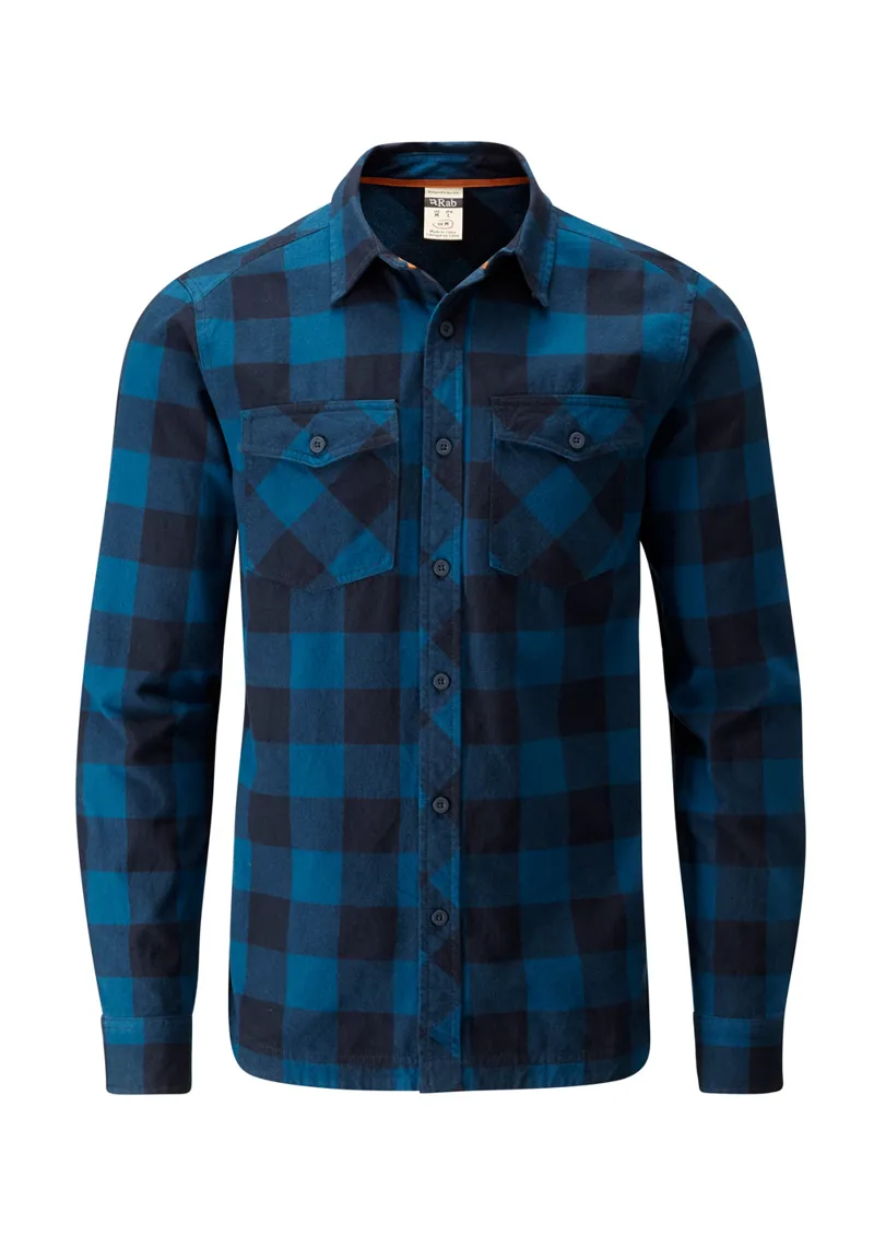 Rab check shirt shop