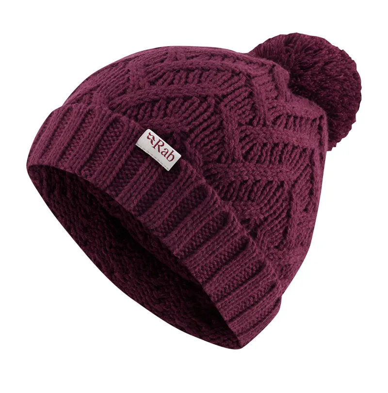 Knit Hat Rab Bobble Hat Rab Rock Bobble Hat Anthracite