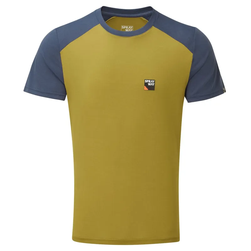 Sprayway Men's Logo Tee -  Tobacco/Blazer
