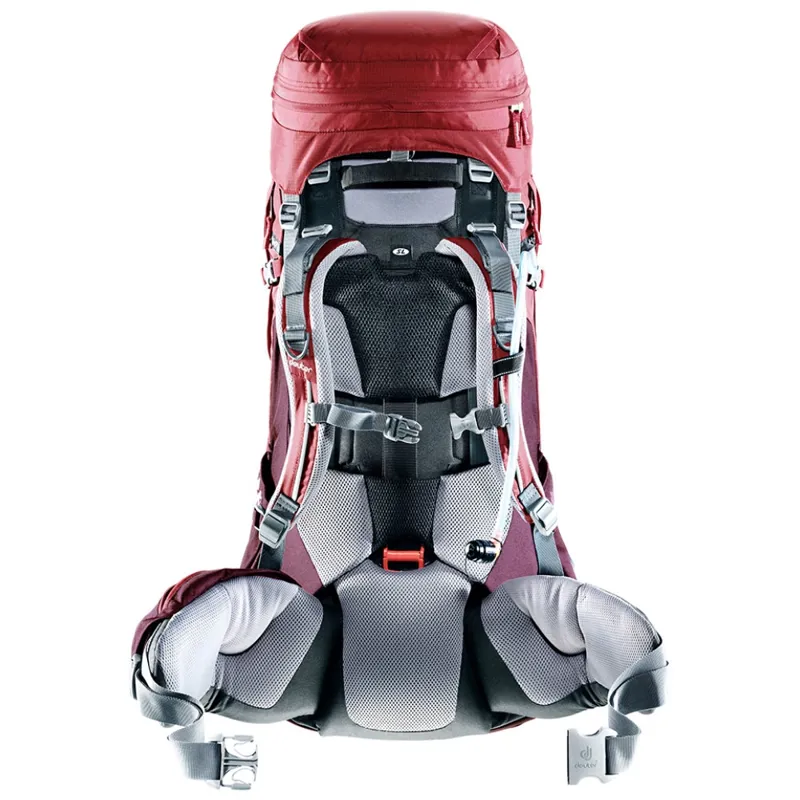 Deuter Aircontact Pro 55+15 SL Rucksack - Cranberry/Aubergine-1