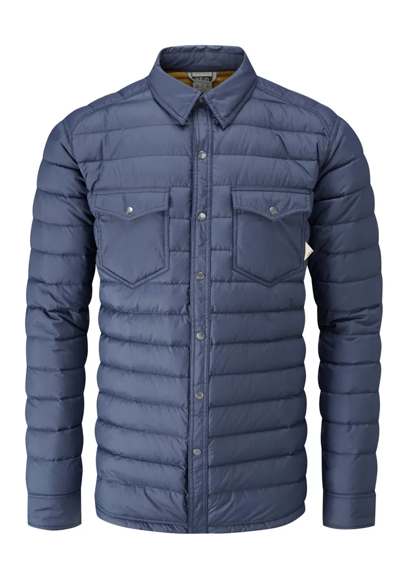 Rab down shirt deals