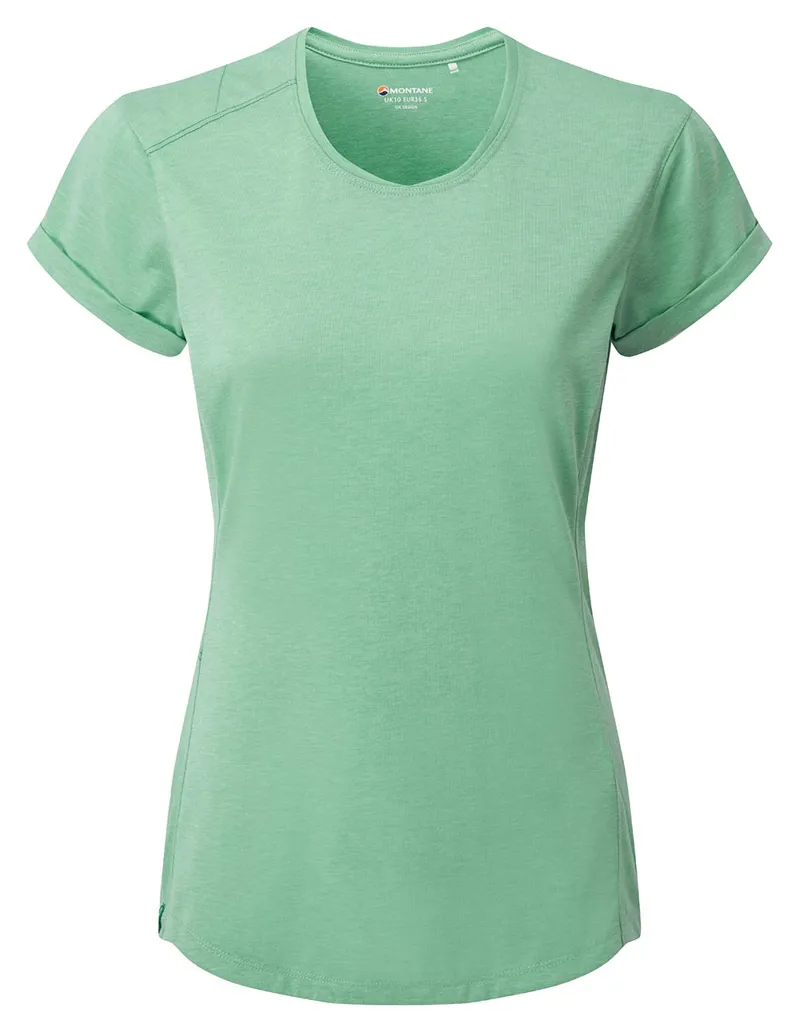 Montane Womens Mono T-Shirt - Matcha Green