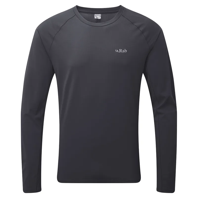 Rab Mens Force LS Tee Steel