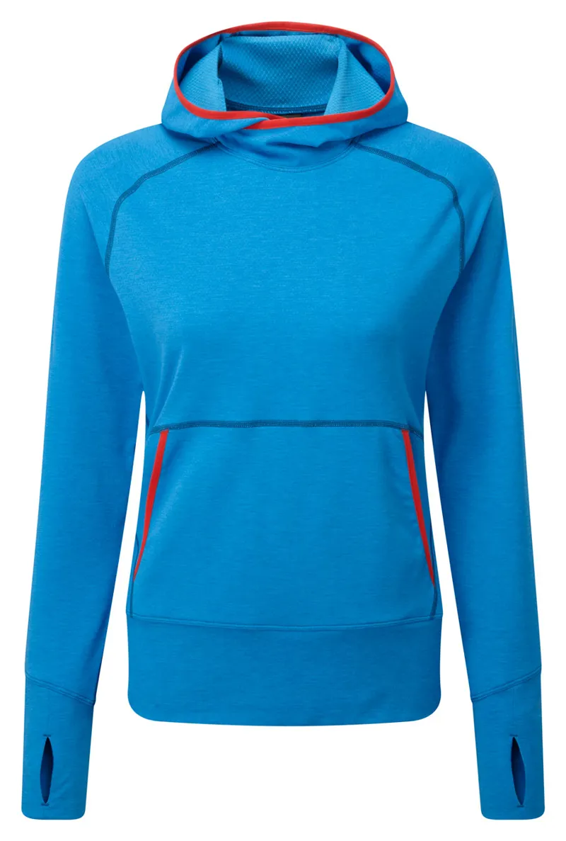 Mountain Equipment Womens Sidewinder Hoody - Lagoon Blue
