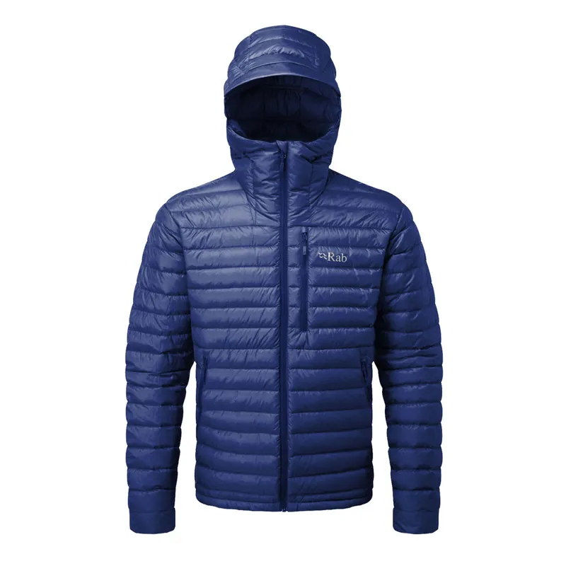 Rab microlight top alpine jacket celestial