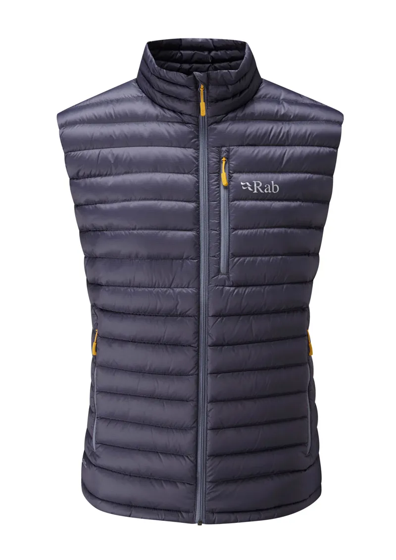 Rab microlight vest steel 2025
