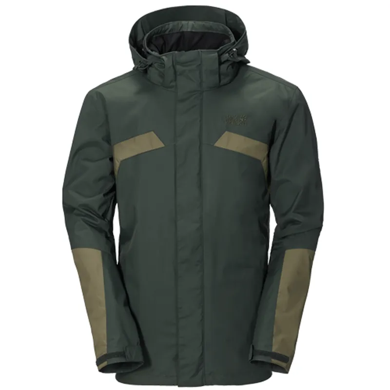 Jack Wolfskin Mens Topaz II Jacket Spruce