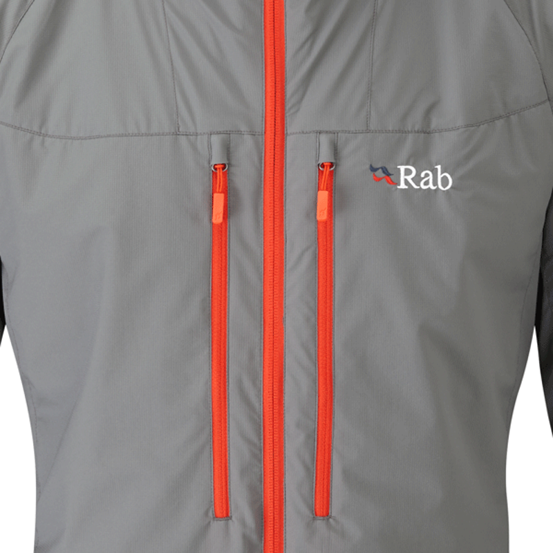 Rab Mens Vapour-Rise Lite Alpine - Smoke/Grey-1