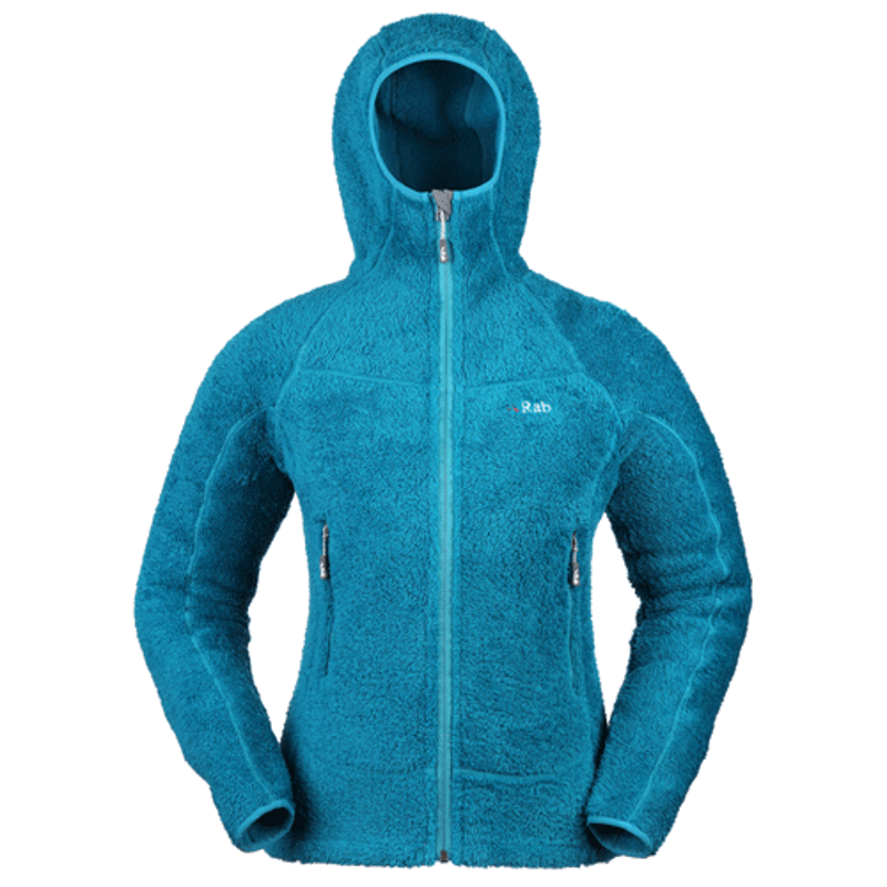 Rab Womens Boulder Hoodie - Fjord