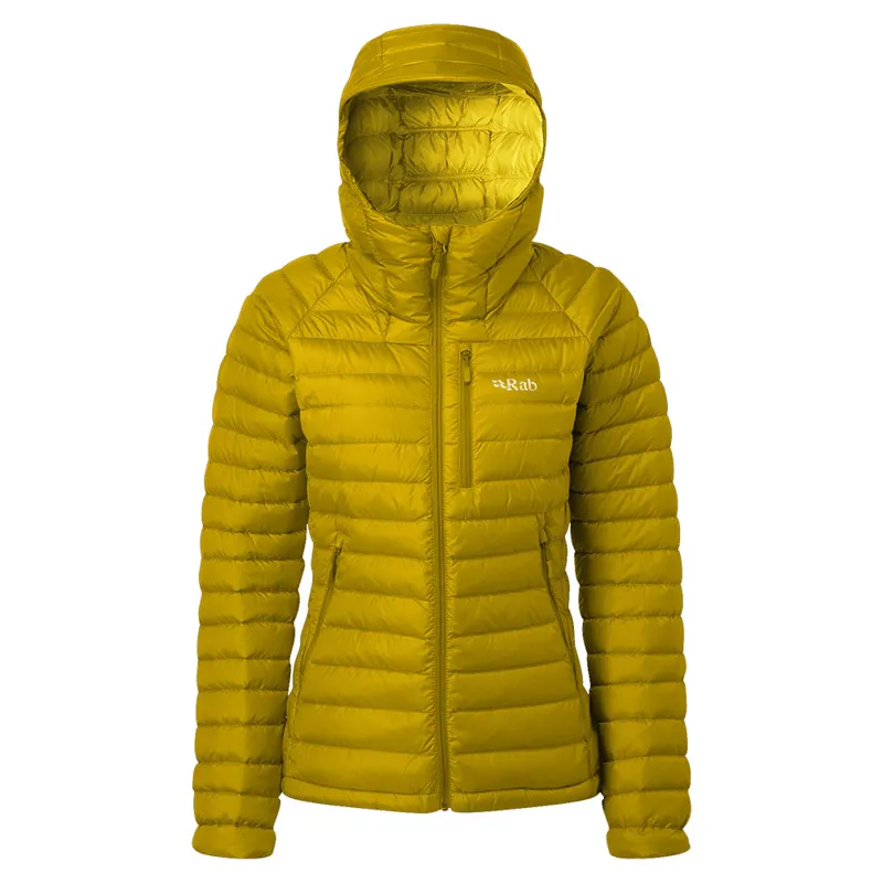 Rab womens microlight 2025 alpine jacket dark sulphur