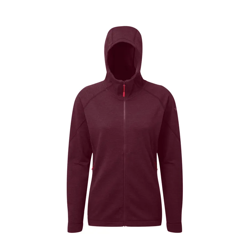 Rab Womens Nucleus Hoody - Eggplant-1