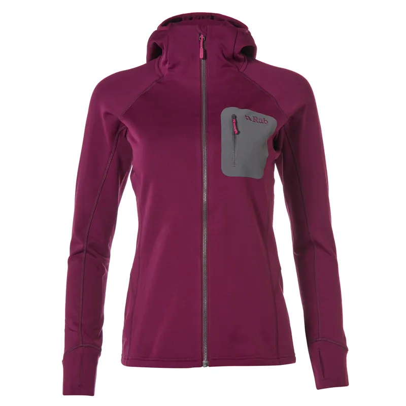 Rab Womens Superflux Hoody Berry