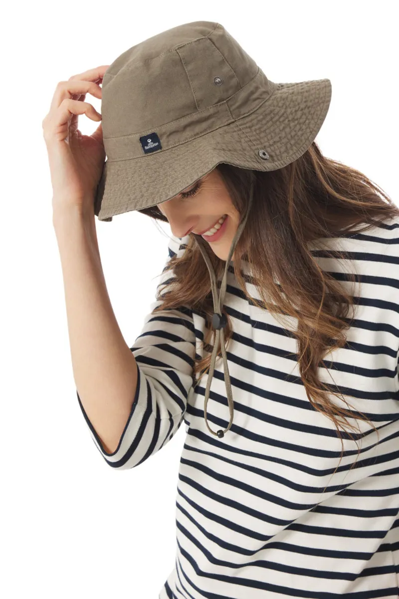 Mousqueton Brazilo Cotton Canvas Safari Hat - Vetiver
