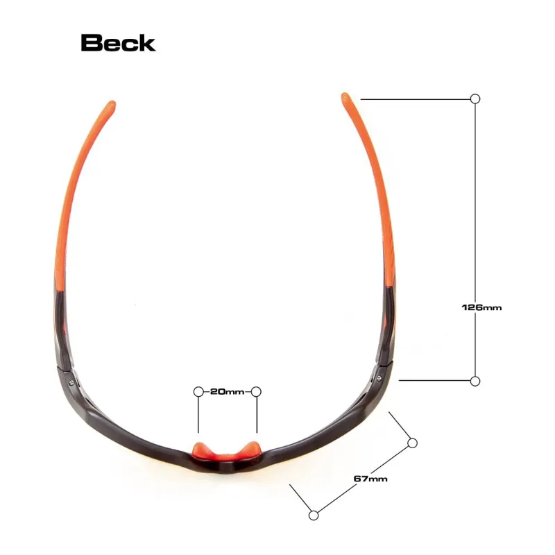 Bloc Beck XMP80 Cat 3 Polarised lens - Mat Black-1