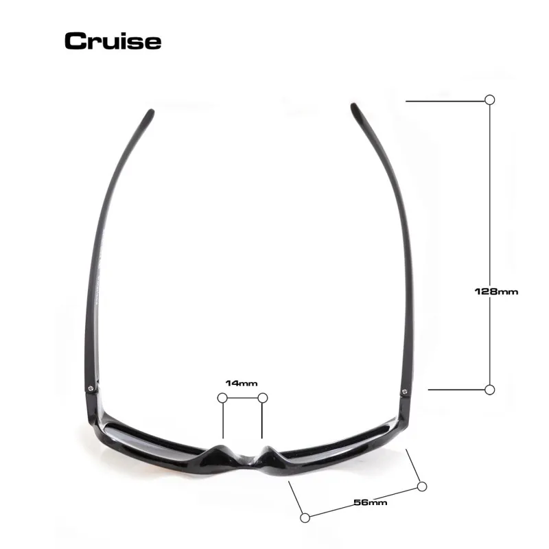 Bloc Cruise P800 Polarised Sunglasses - Black-1