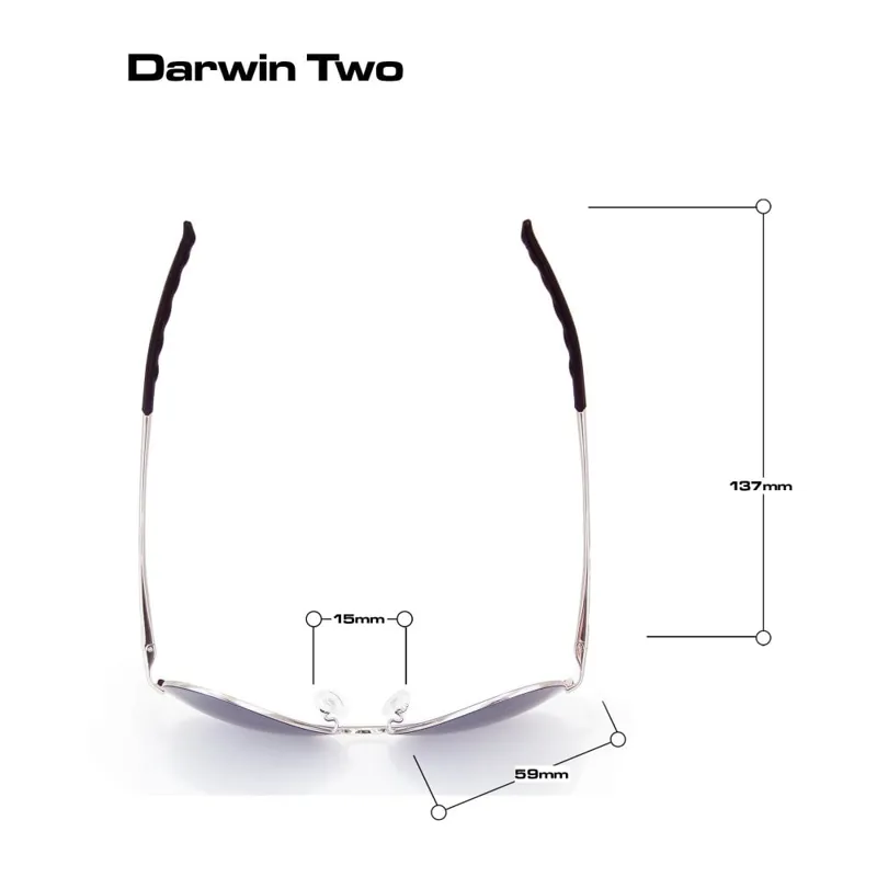 Bloc Darwin F927 Cat 3 Grey Lens - Silver-1