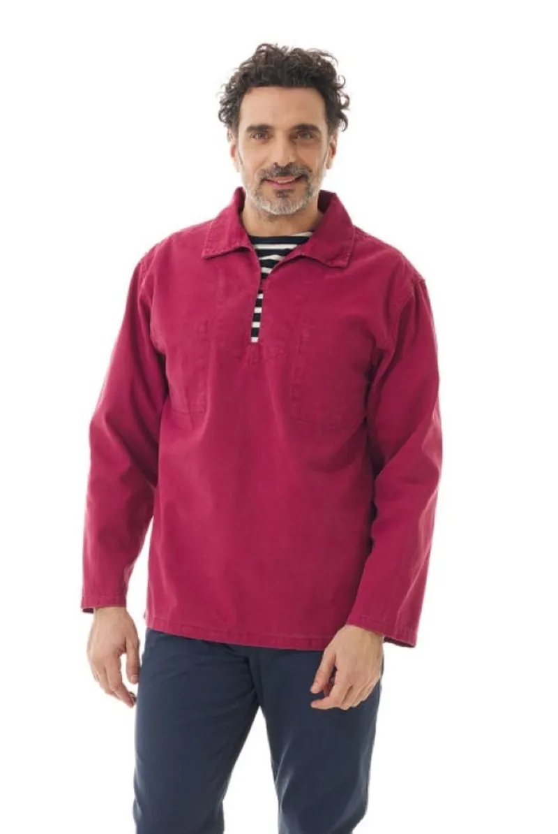 Mousqueton Cachou Print Smock - Brique