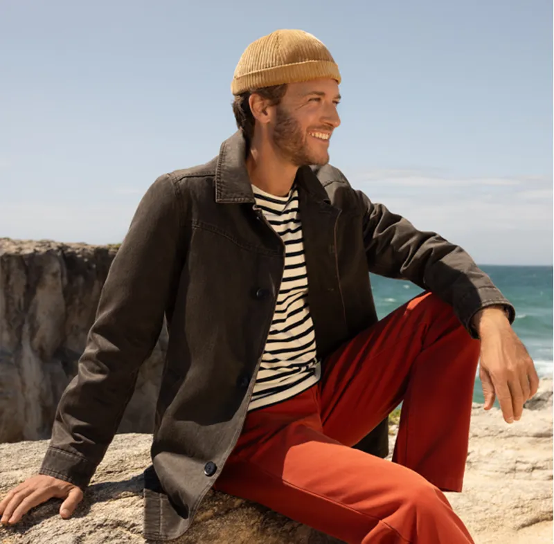 Mousqueton Men's Walter Jacket - Cafe-4