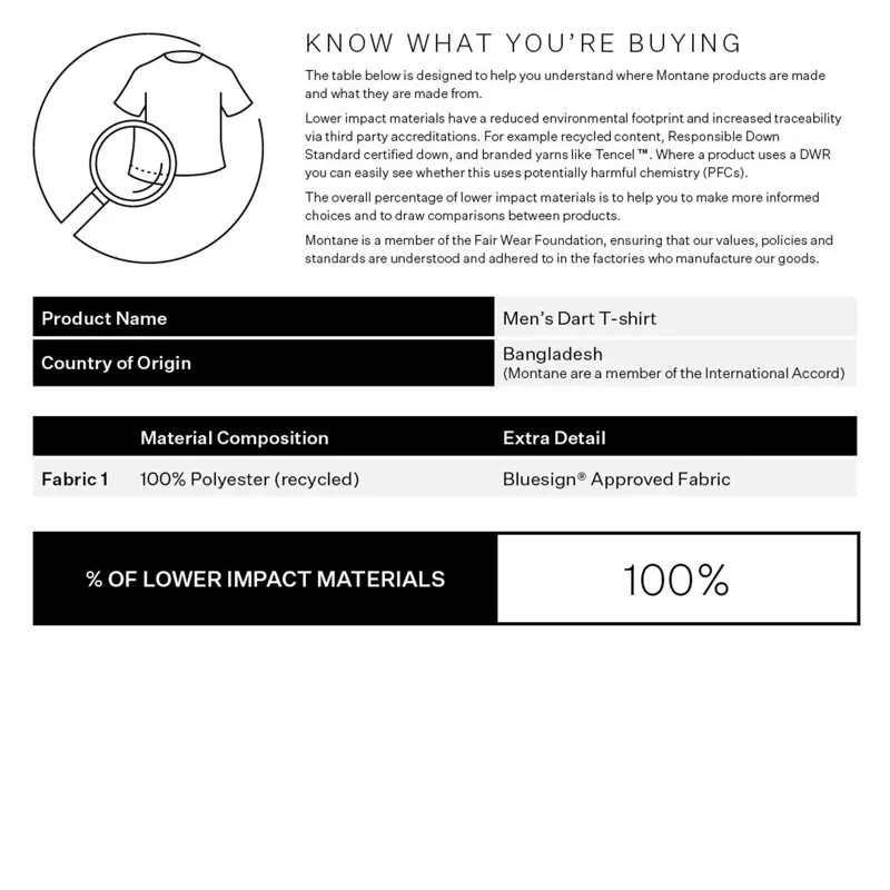 Montane Men's Dart T-Shirt - Dark Maple-3