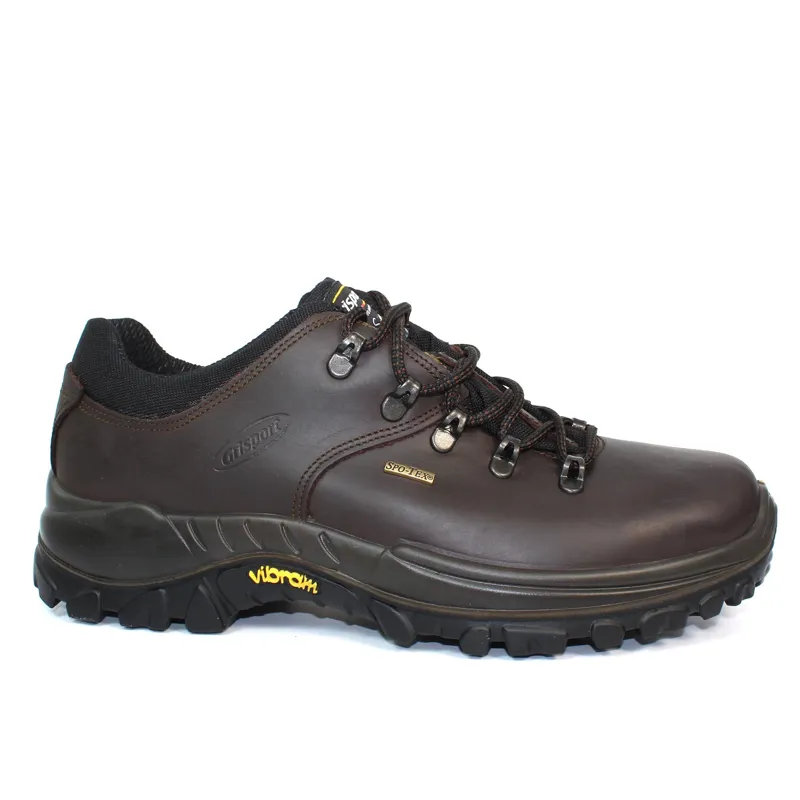 Grisport Men's Dartmoor Waterproof Walking Shoe - Brown-1