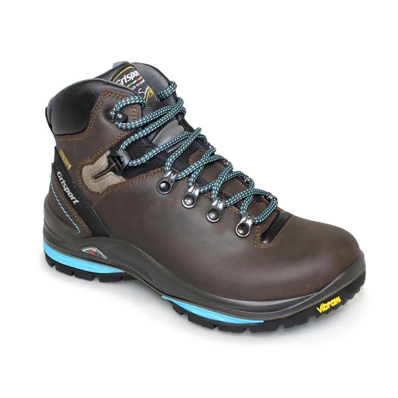 Grisport Women s Glide Waterproof Hiking Boot Brown Blue
