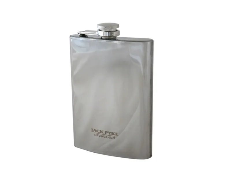 Jack Pyke Stainless Steel Hip Flask 8oz 