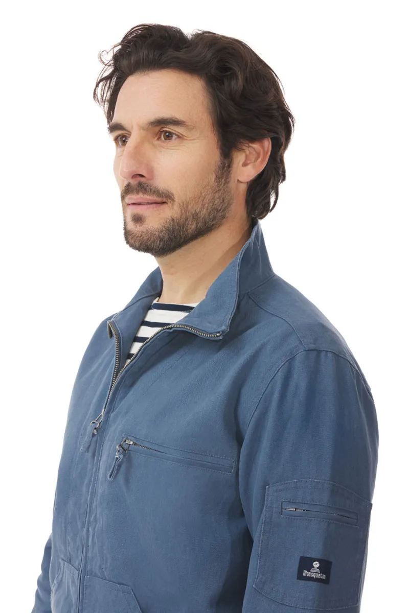 Mousqueton Men's Kana Cotton Canvas Jacket - Chardon-2
