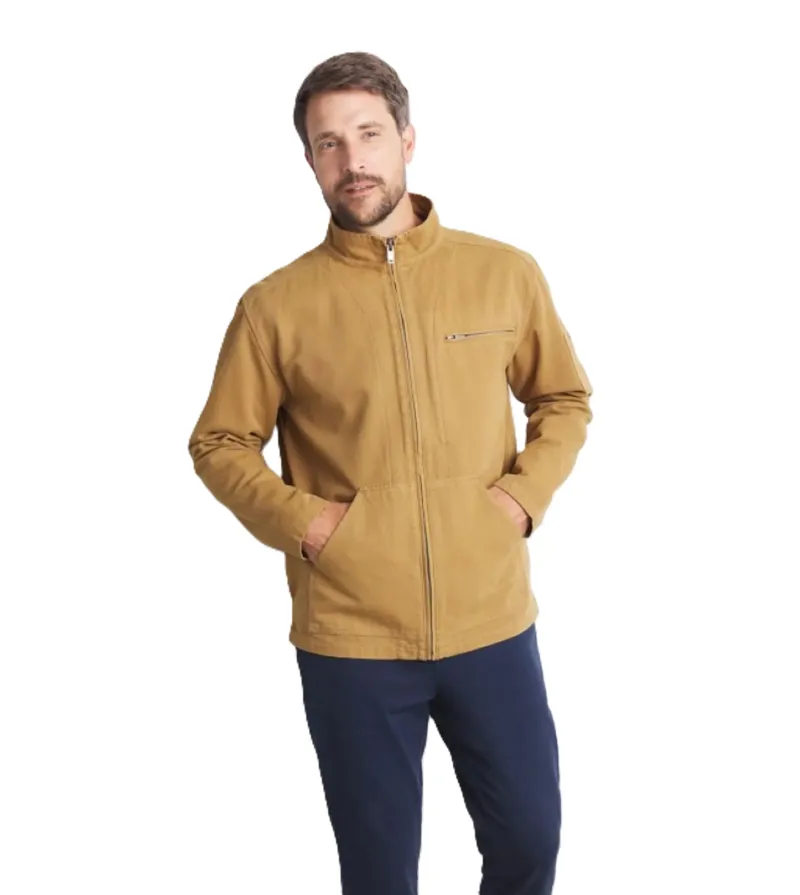 Mousqueton Men's Kananeo Cotton Canvas Jacket - Bronze