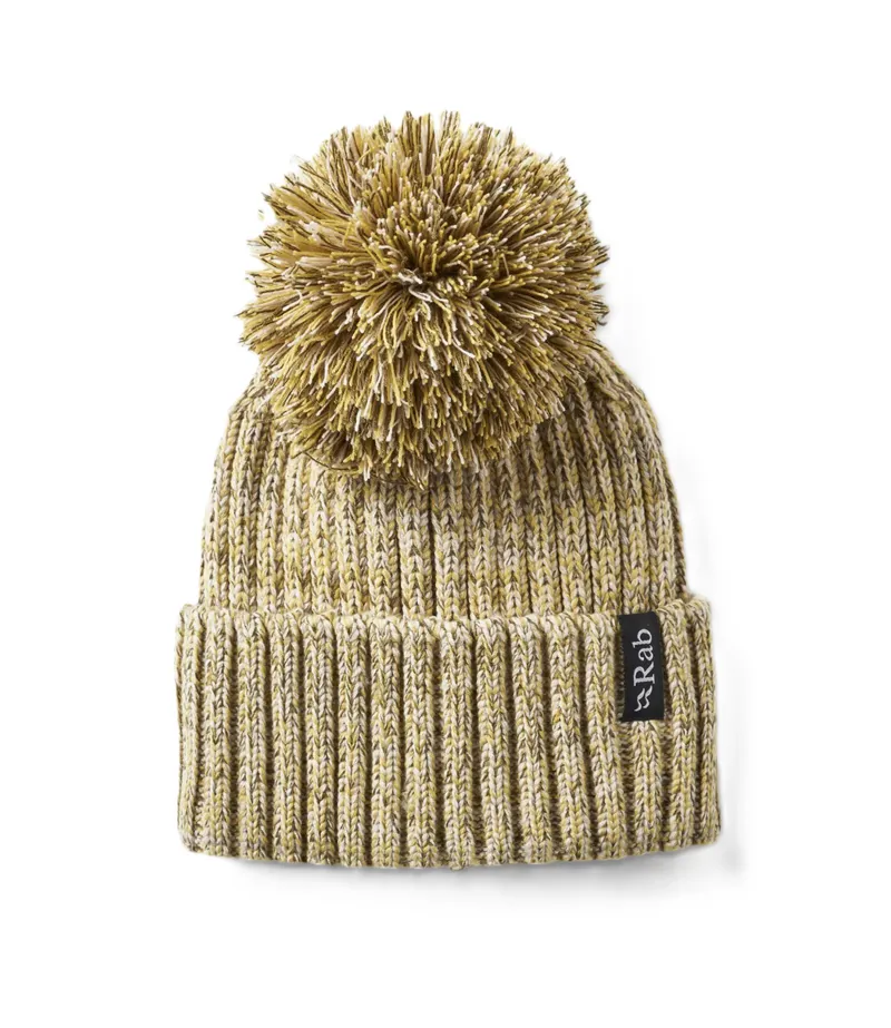 Rab Kharve Bobble Beanie - Dark Pollen/Pebble