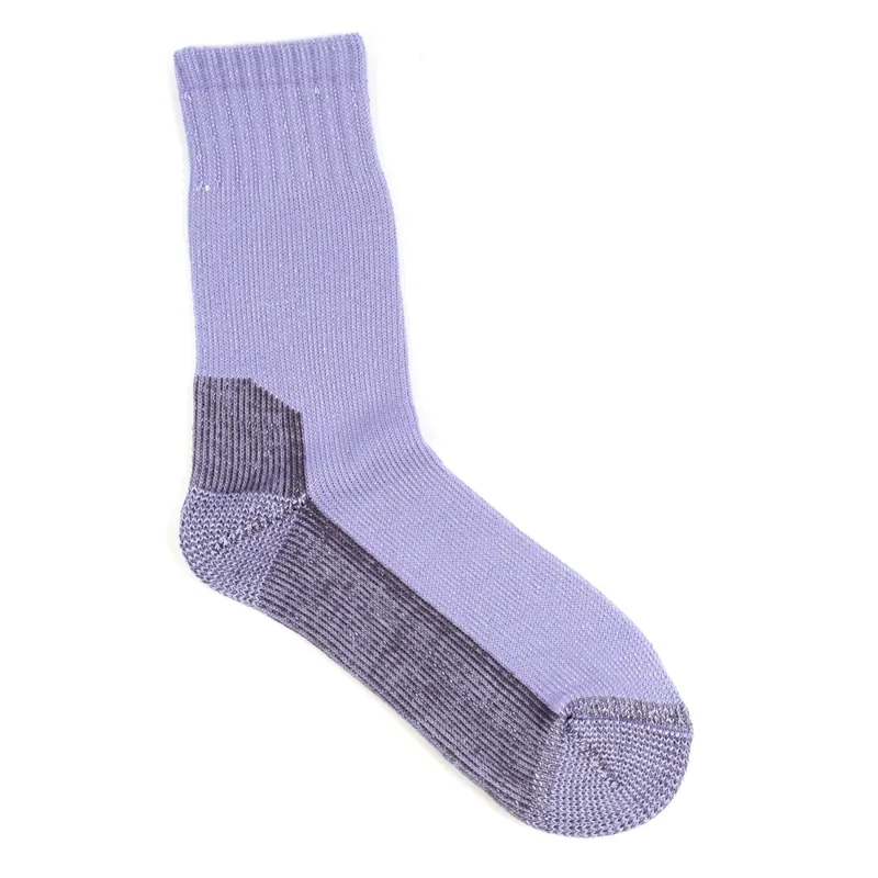 Grisport Women's Bamboo Socks 2 pack size 36-41 - Purple and Beige-1