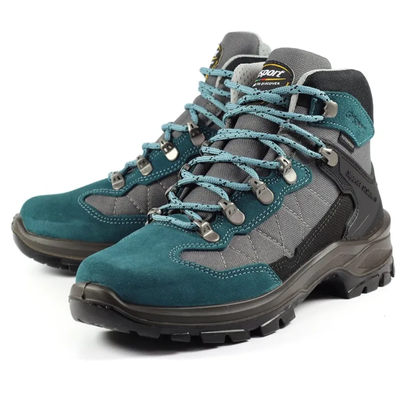 Grisport Women's Excalibur Waterproof Walking Boot - Blue-6