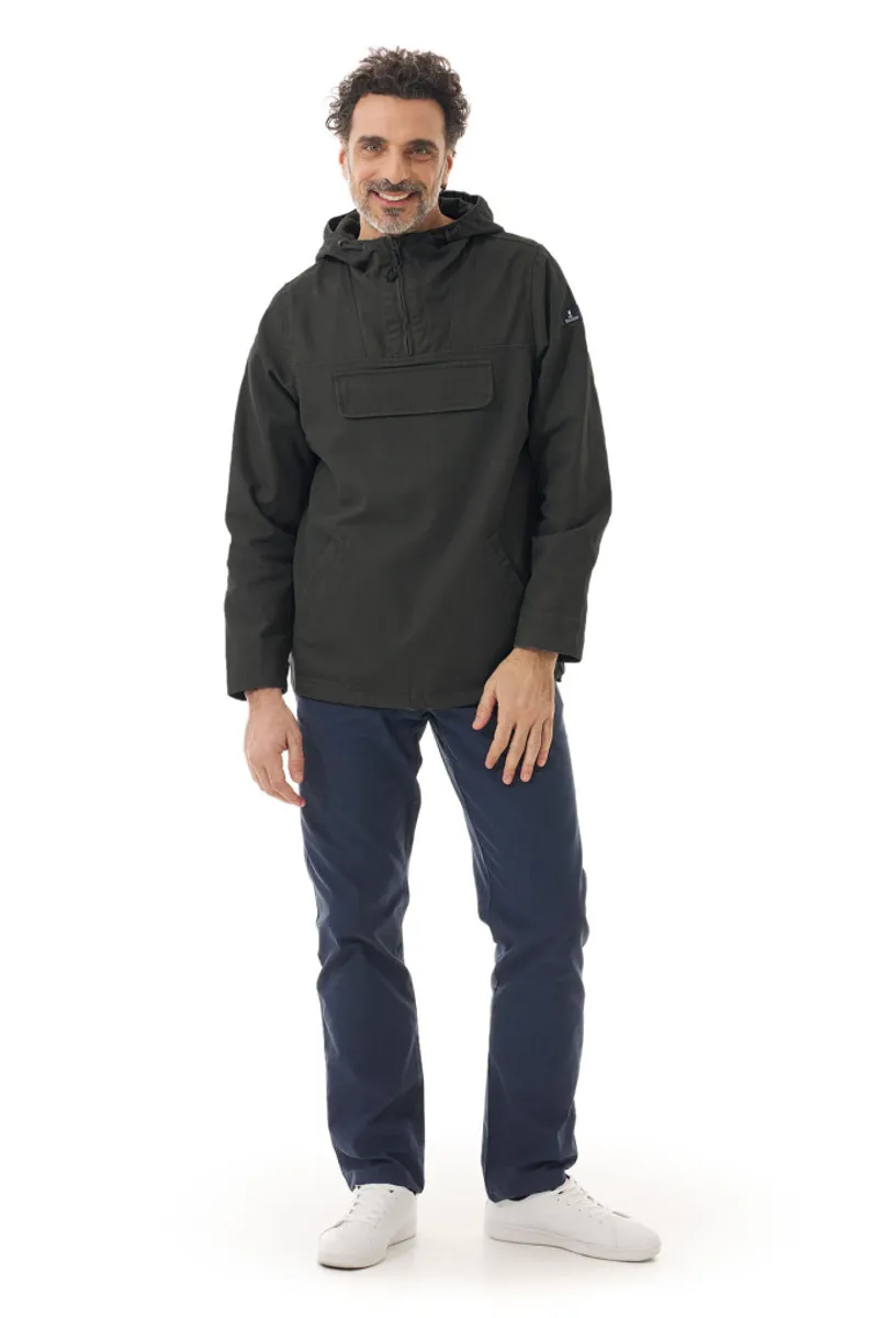 Mousqueton Larmor Cotton Smock - Cedre-1