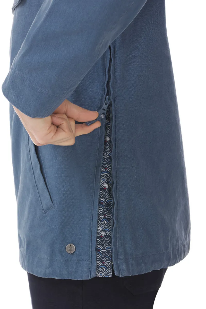 Mousqueton Larmor Print Cotton Smock - Chardon-2