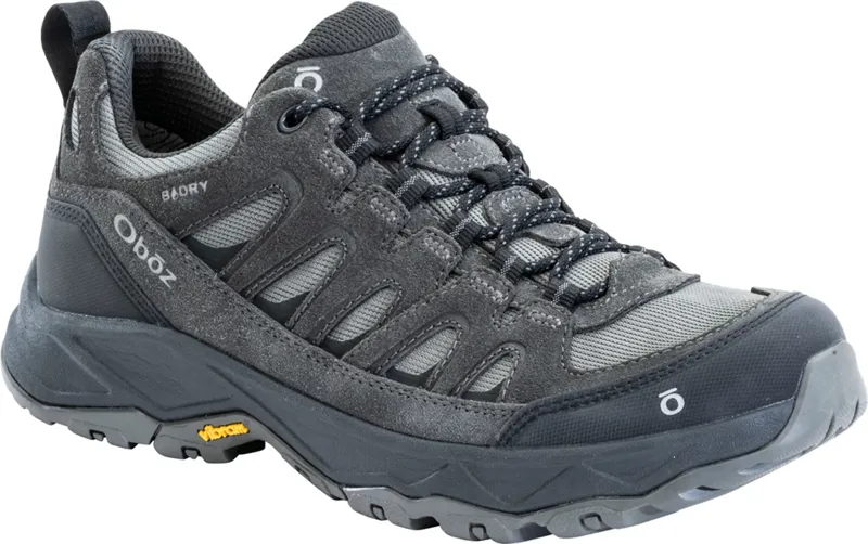 Oboz Men's Sawtooth Ascent Low B-Dry Wide Fit - Charcoal