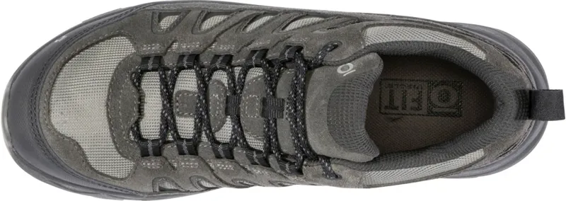 Oboz Men's Sawtooth Ascent Low B-Dry Wide Fit - Charcoal-5