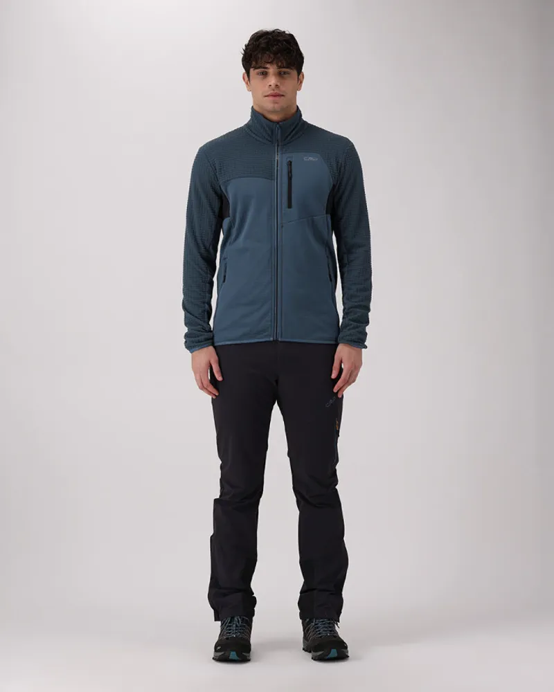 CMP Men's Lightweight Grid Tech Fleece Jacket - Avio-6