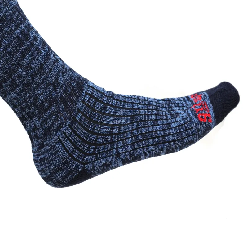 Grisport Men's Merino Socks 2 pack size 43-47 - Navy and Grey-2