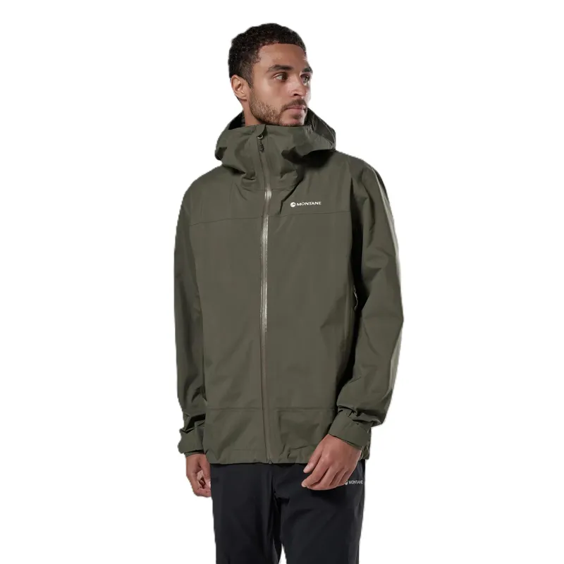 Montane Men's Norste Lite Waterproof Jacket - Moss