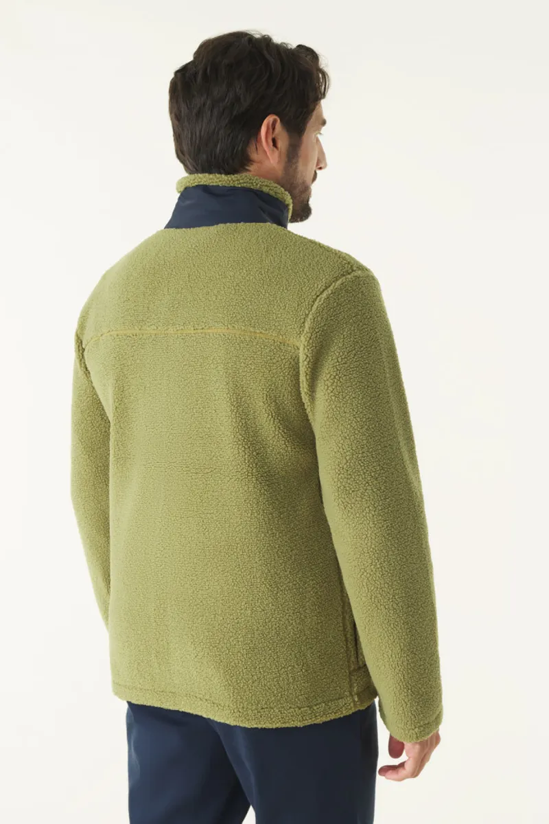 Moesqueton Men's Nael Sherpa Fleece Jacket - Mousse-1
