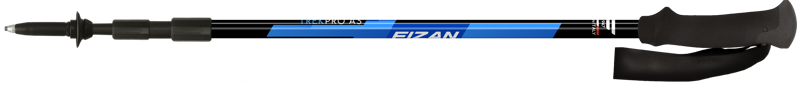 Fizan Trek Pro Anti-Shock Trekking Pole Pair - Blue-1